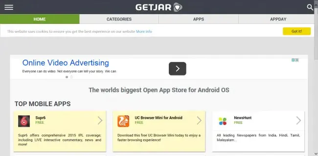 Free Android application download website15