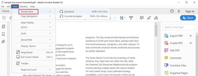5 Effective Ways to Rotate PDF Files7