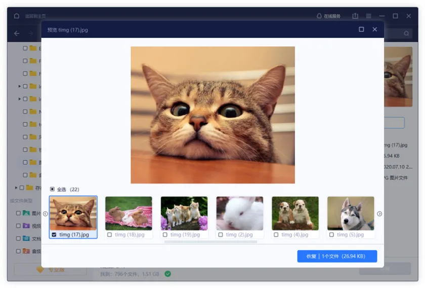 如何恢复丢失资料3