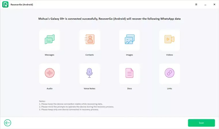 How to Use RecoverGo(Android)12